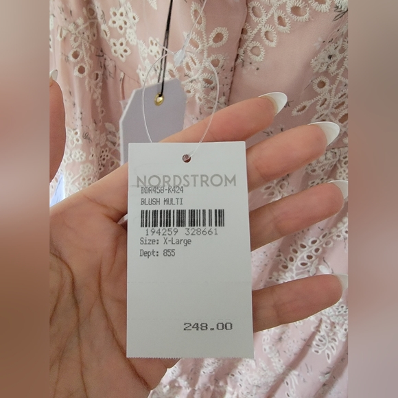 NWT dress the population river off the shoulder dress - Picture 7 of 11